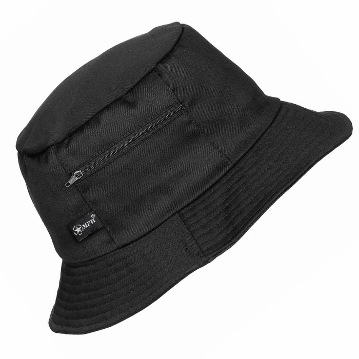 Schlapphut, Tasche mit Reißverschluss rechts